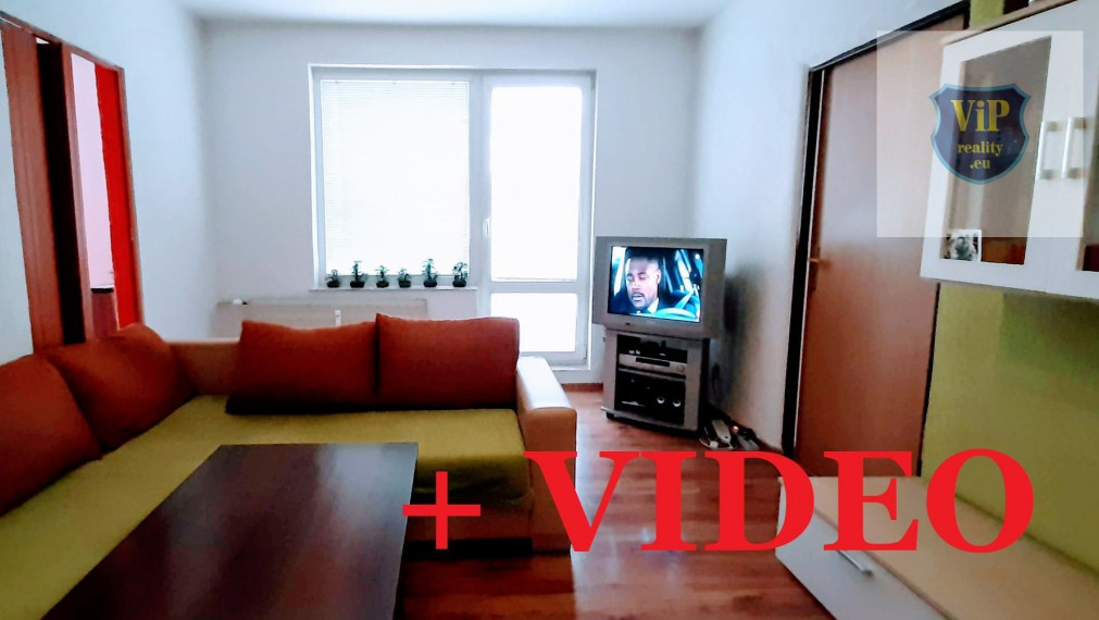Predané. ViP Video. Byt 2+1 67 m2, dva balkóny, čiastočne prerobený, zariadený - Zvolen - Sekier