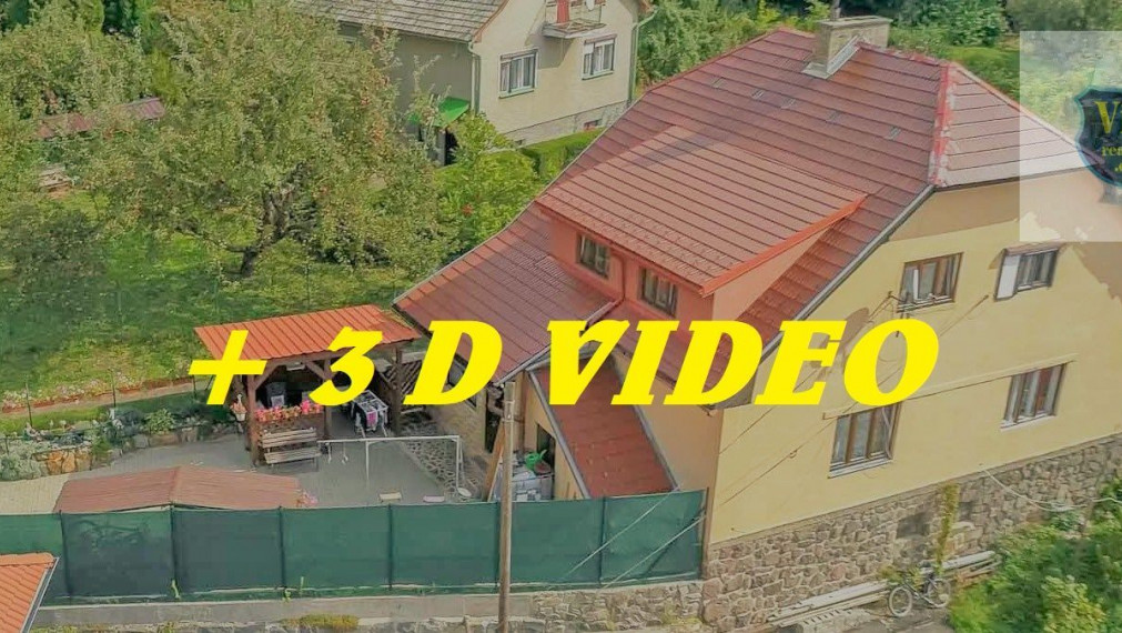 REZERVOVANÉ - VIDEO + 3D. Dom 4+1, kompletne prerobený priamo pri hrade - Kremnica centrum