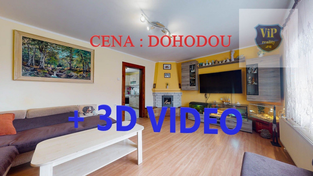 REZERVOVANÝ- VIDEO + 3D. Dom 4+1, kompletne prerobený priamo pri hrade - Kremnica centrum