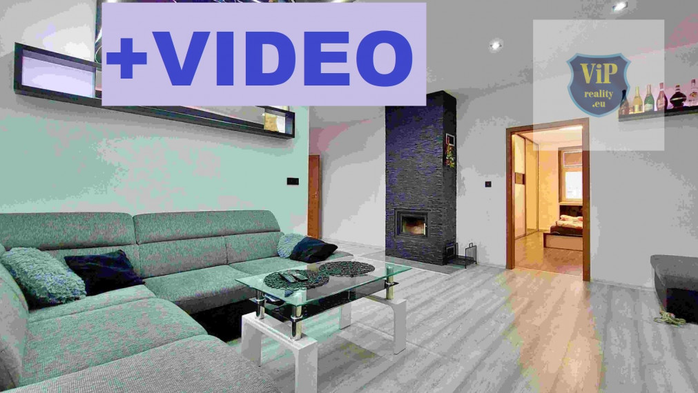 ViP Video. Byt 3+1, 117 m2 s vlastným krbom, v žiadanej lokalite Zvolen širšie centrum