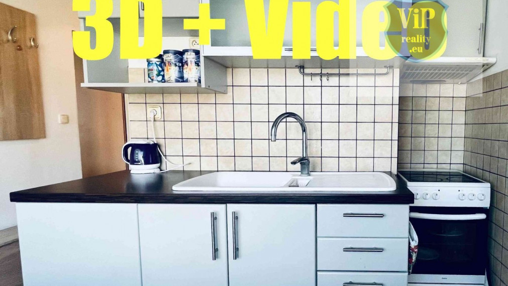 ViP 3D a Video. Byt 2+1, 50 m2 s loggiou, Zvolen - Lieskovec