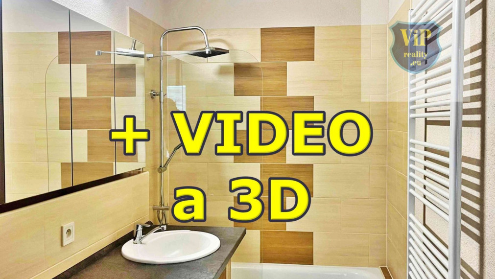 REZERVOVANÉ. Vip. 3D a Video. Byt 91m2, dva balkóny, prerobený, Zvolen