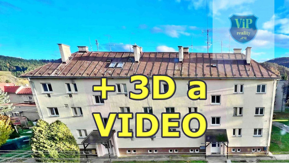 Rezervované. 3+1 tehlový 83m2 s garážou a parkovaním. Slovenská Ľupča