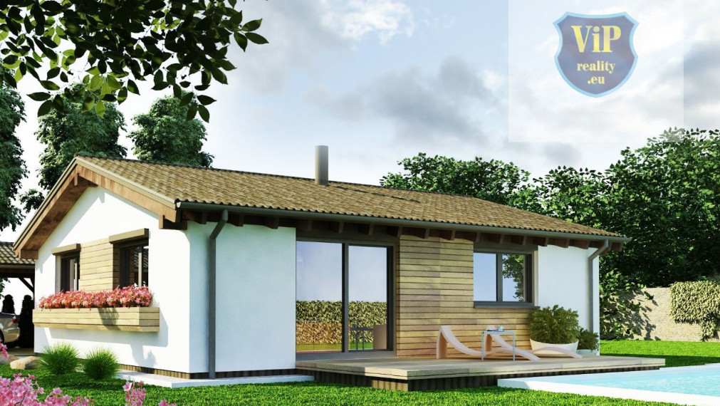 REZERVOVANÉ. Novostavba 86m2 a pozemok 1500m2, Detva Skliarovo