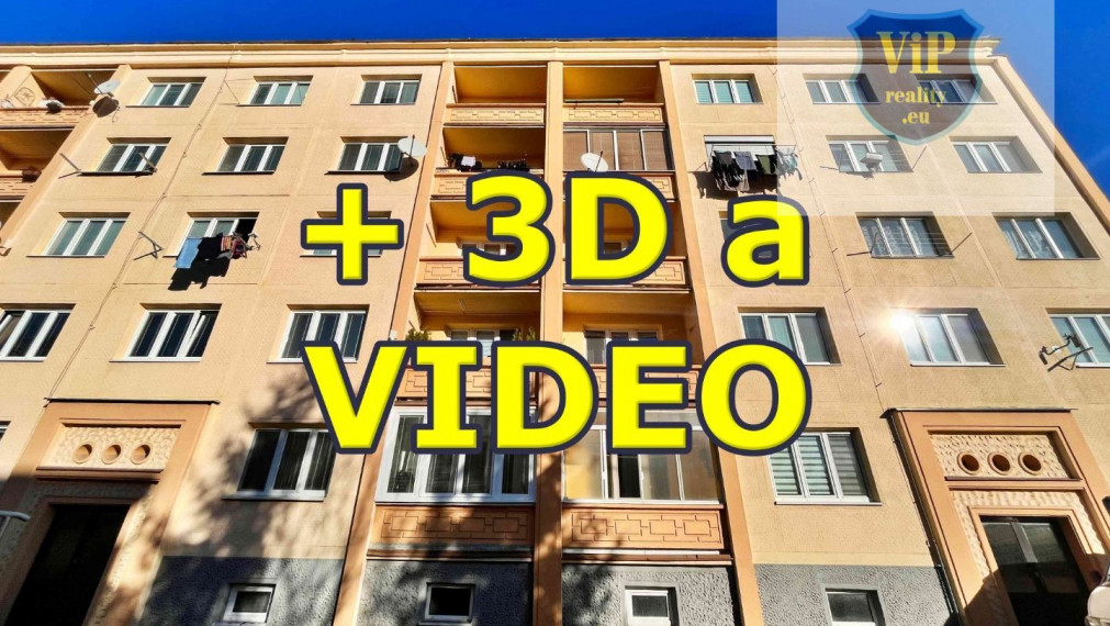 PREDANÉ. ViP 3D a video. 3+1 byt 75m2 s loggiou,  nízke náklady. Zvolen