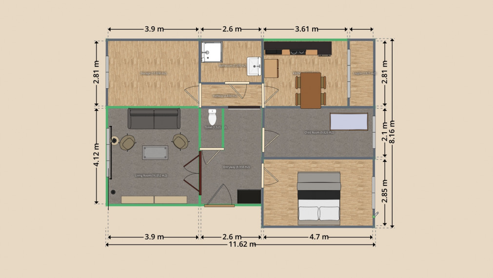 REZERVOVANÉ.  4-izbový byt na Západe: Výhľad a priestor