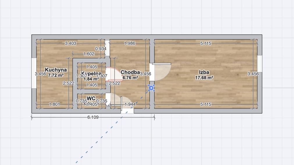 Útulný 1-izbový byt 39m v centre Zvolena – ideálny štart!