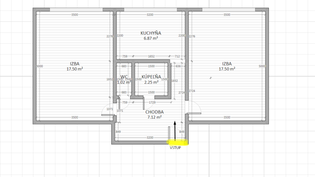 2-izbový byt pri centre Zvolena – na bývanie aj investíciu