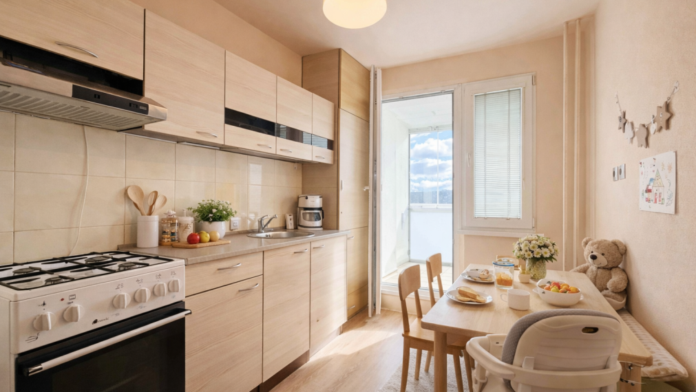 Veľká loggia 8 m² a svetlý 2-izbový byt Sliač. Nízke náklady