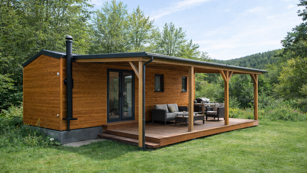 Mobilný dom v prírode – víkendový únik aj bývanie Ľubietová