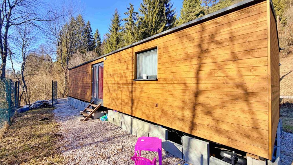 Mobilný dom v prírode – víkendový únik aj bývanie Ľubietová