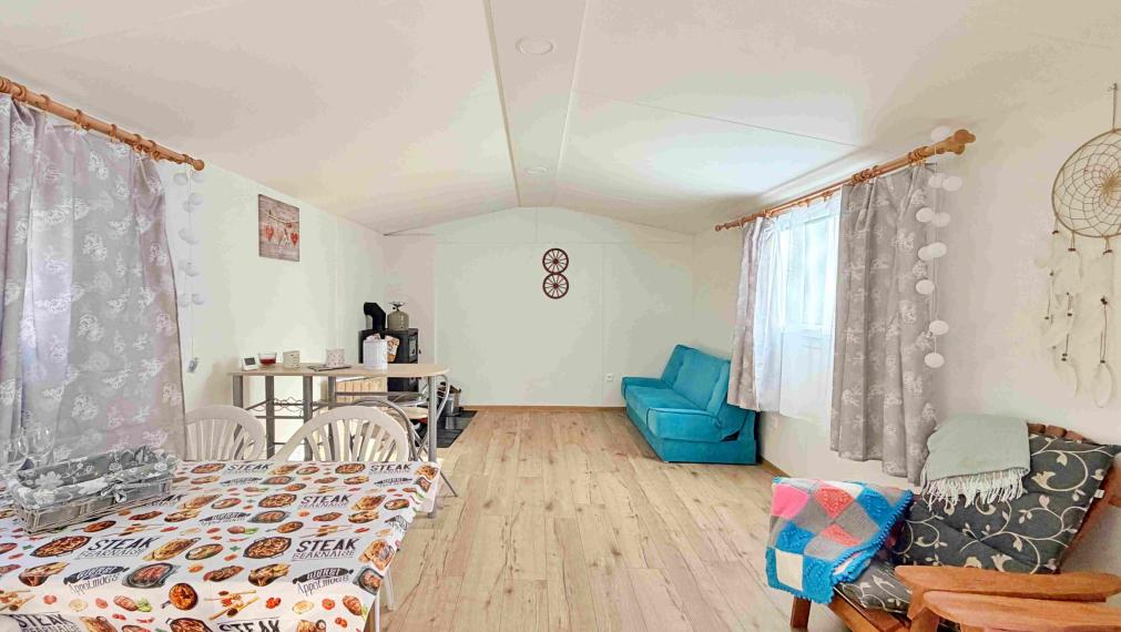 Mobilný dom v pri potoku– na víkendy aj bývanie, Ľubietová