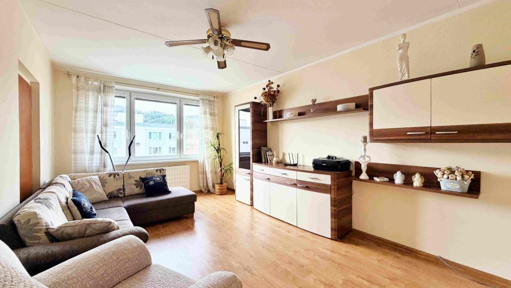 3-izbák 74m2 v Detva Dolinky s nákladmi len 104 € mesačne