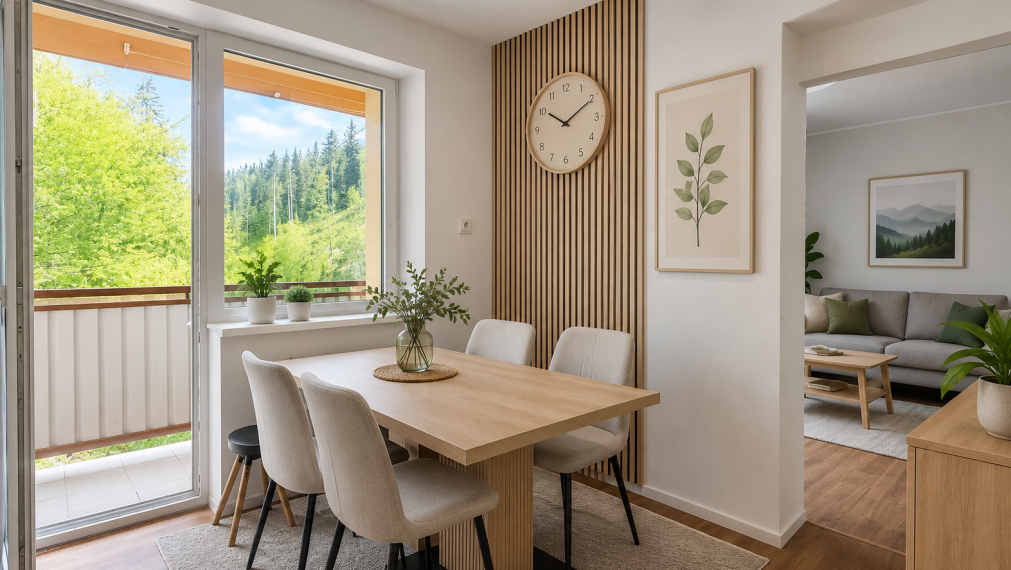 3+1 tehlový byt 82m2 s balkónom pri BB