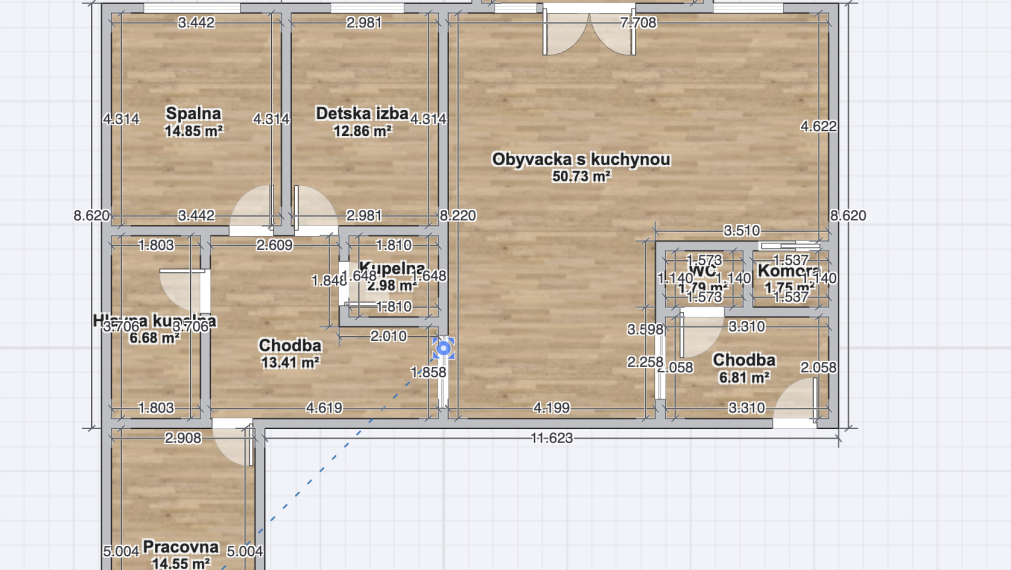 ViP.  4-izbový byt Panorama, 120 m², terasa 10m2, parking