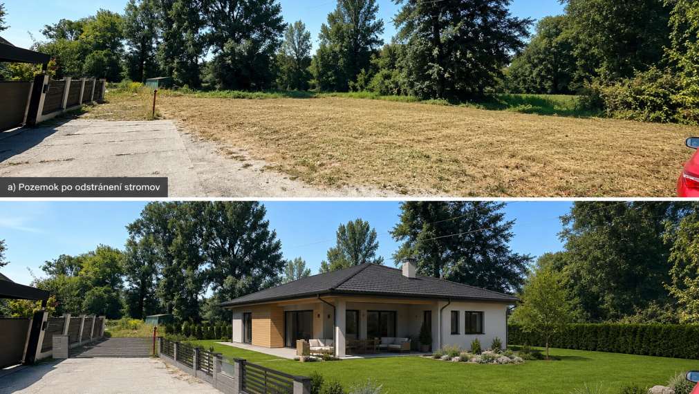 Stavebný pozemok Sliač, vyše 650 m² pri Hrone