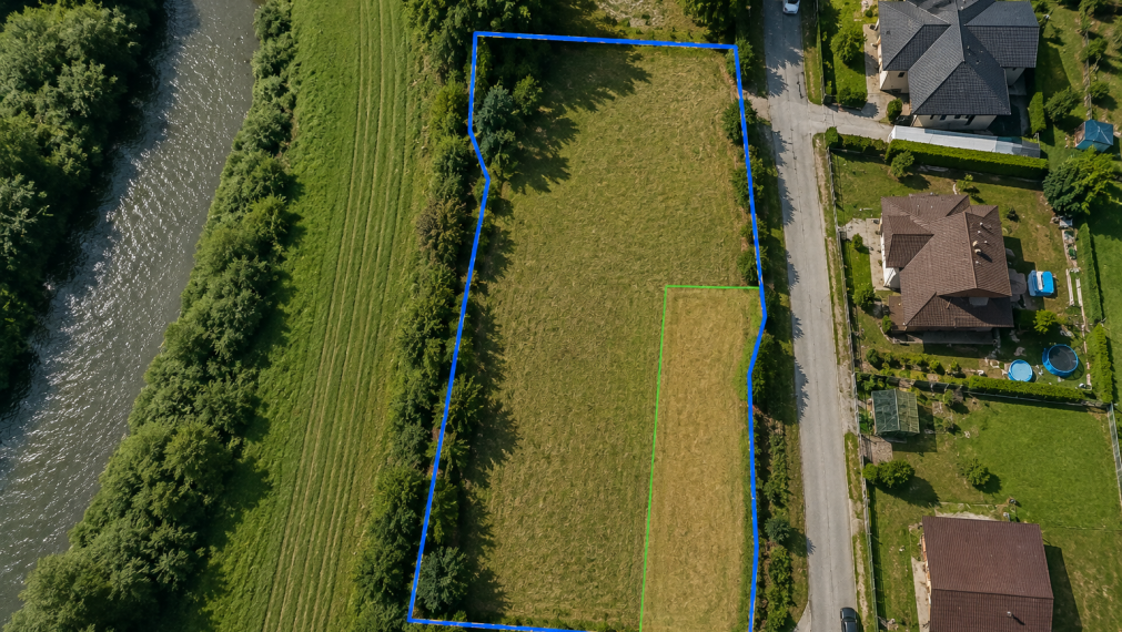 Stavebný pozemok Sliač, vyše 650 m² pri Hrone