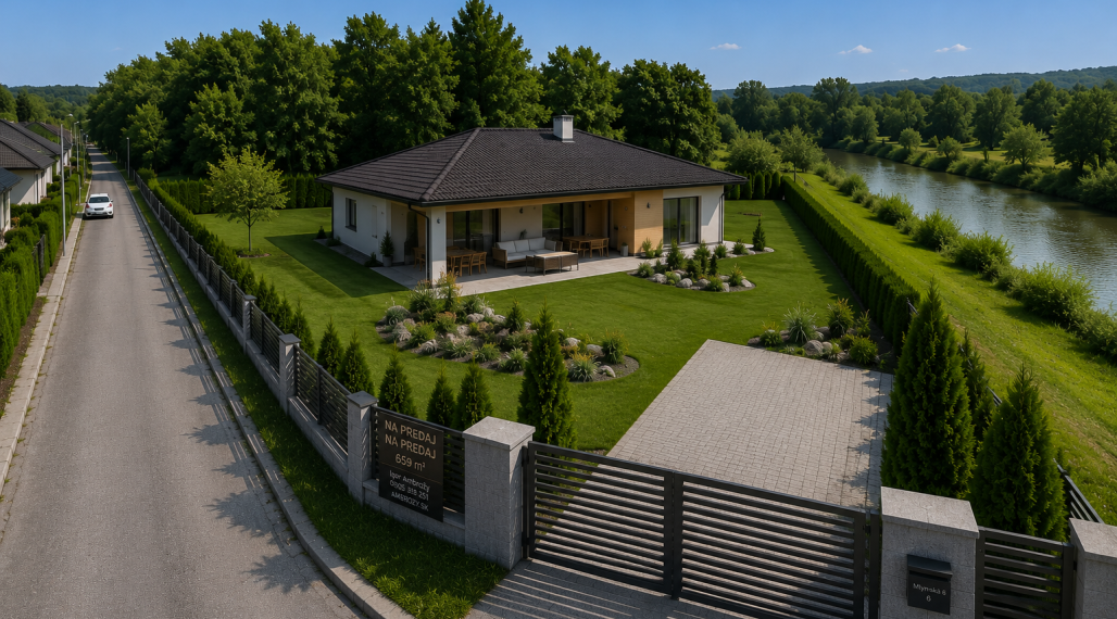 Stavebný pozemok Sliač, vyše 650 m² pri Hrone