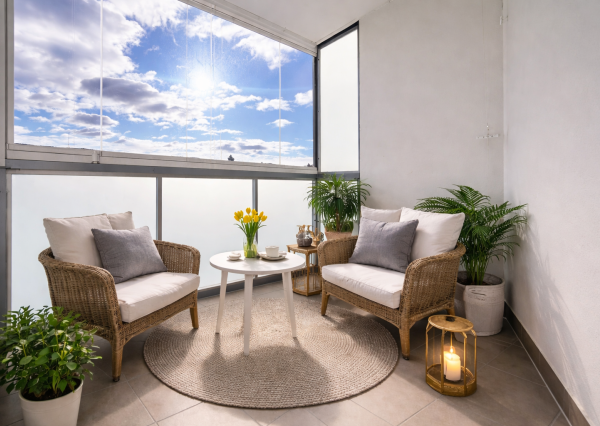 Veľká loggia 8 m² a svetlý 2-izbový byt Sliač. Nízke náklady