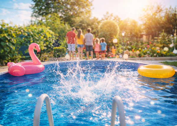 Rodinný dom s bazénom a záhradou na pozemku 1300 m² – Sliač