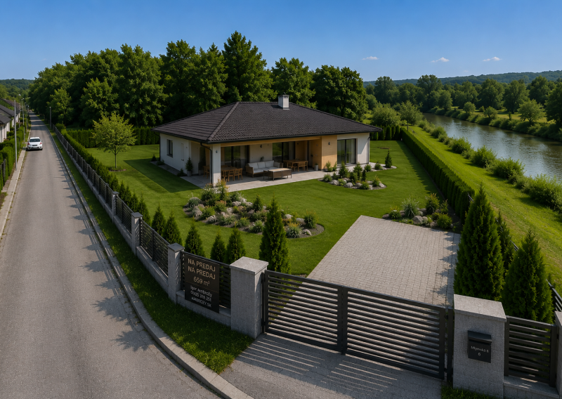 Stavebný pozemok Sliač, vyše 650 m² pri Hrone